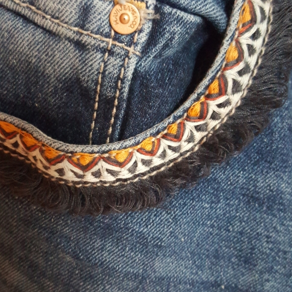 NWT Mavi distressed denim skinny jeans - Picture 3 of 7